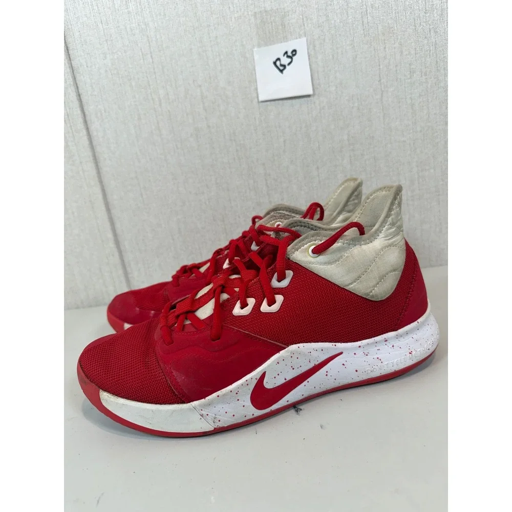 Nike Red Paul George‎ Basketball CN9512-601 Athletic Sneaker Shoes Size men sz 9
